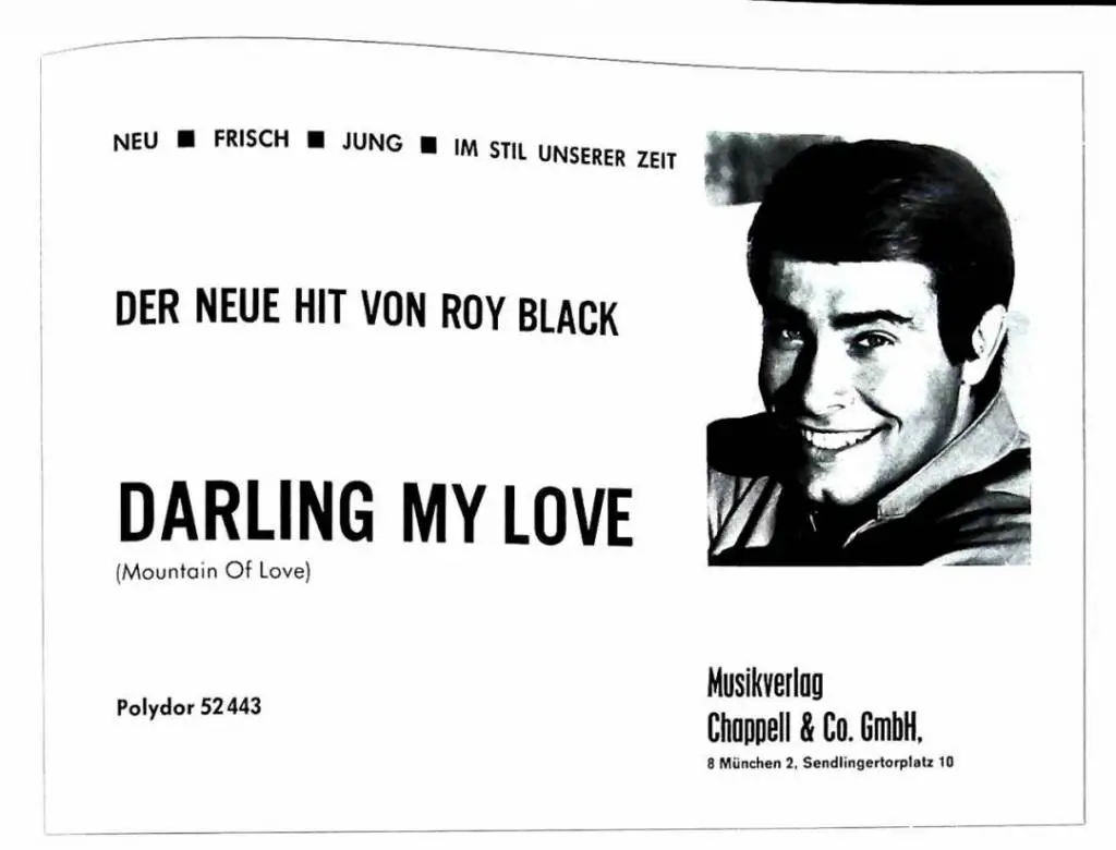 Die Roy Black Story Teil 2 Erster Hit Die Roy Black Story Teil 2 Erster Hit