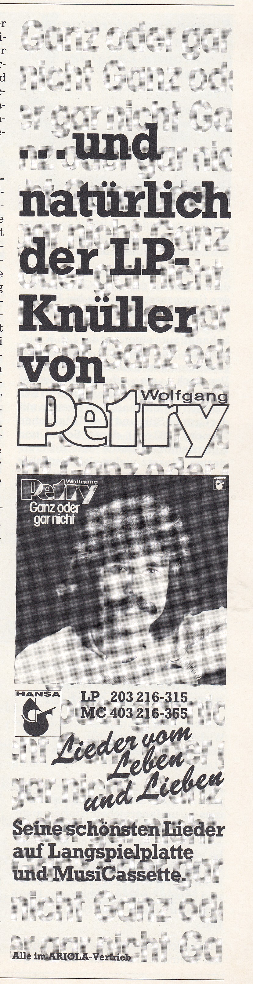 Mein Zuhaus Teil 2 Wolfgang Petry