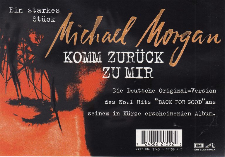 Michael Morgan Komm Zurück Zu Mir