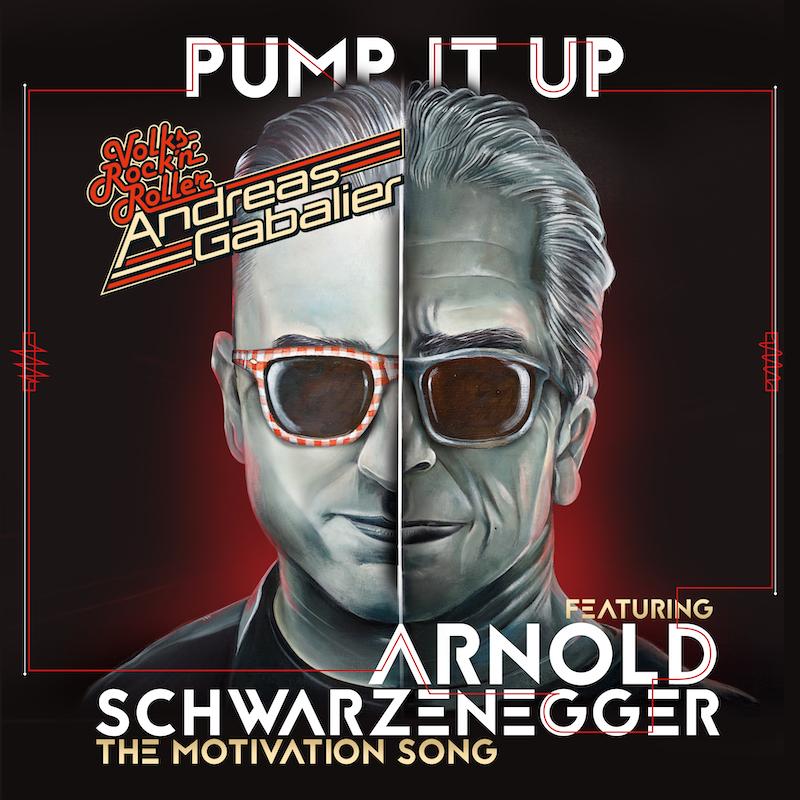 CD Cover Pump It Up Gabalier Schwarzenegger