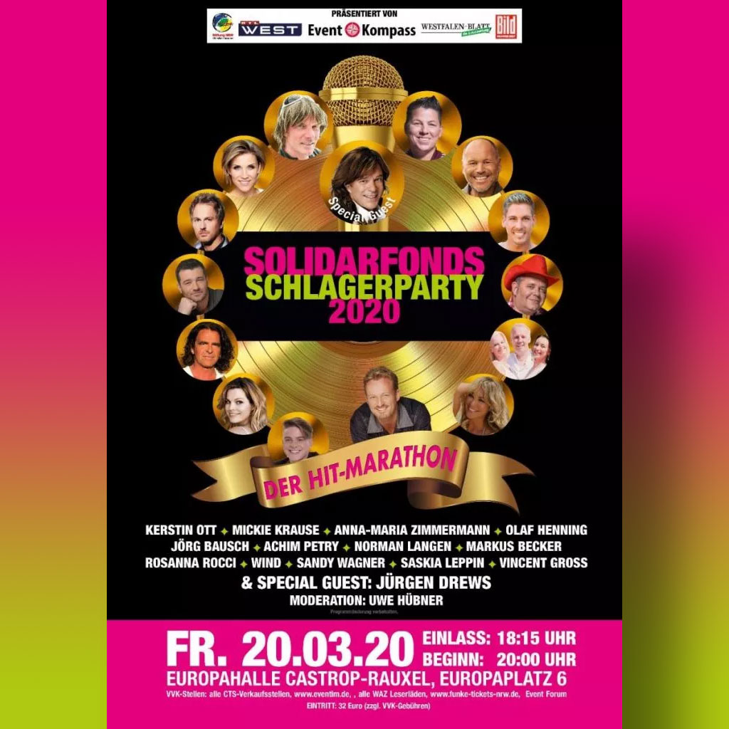Solidarfonds Schlagerparty 2020
