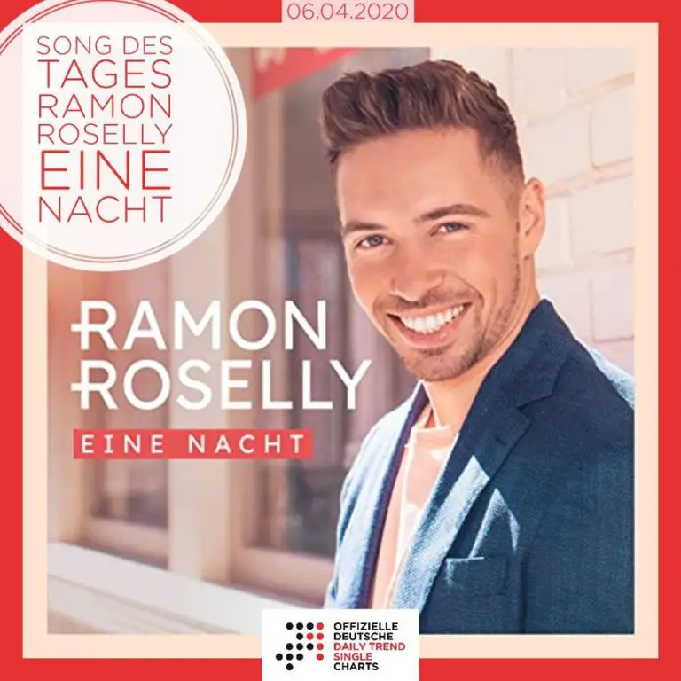 RAMON ROSELLY Platz 1 der offiziellen SingleCharts!