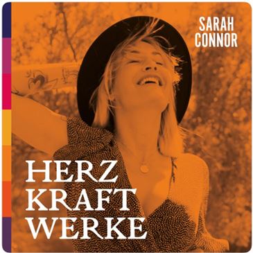 Handsignierte Autogrammkarte *SARAH CONNOR* Deutsche Sängerin HERZ KRAFT WERKE