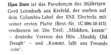 Ein Bild von Schlagerprofis.de Iljan Darc