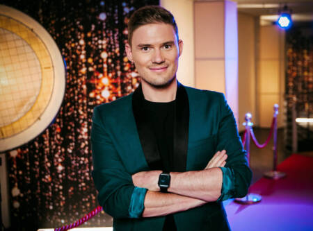 Peter Heller Florian Silbereisen © MDR/Alexander Friederi